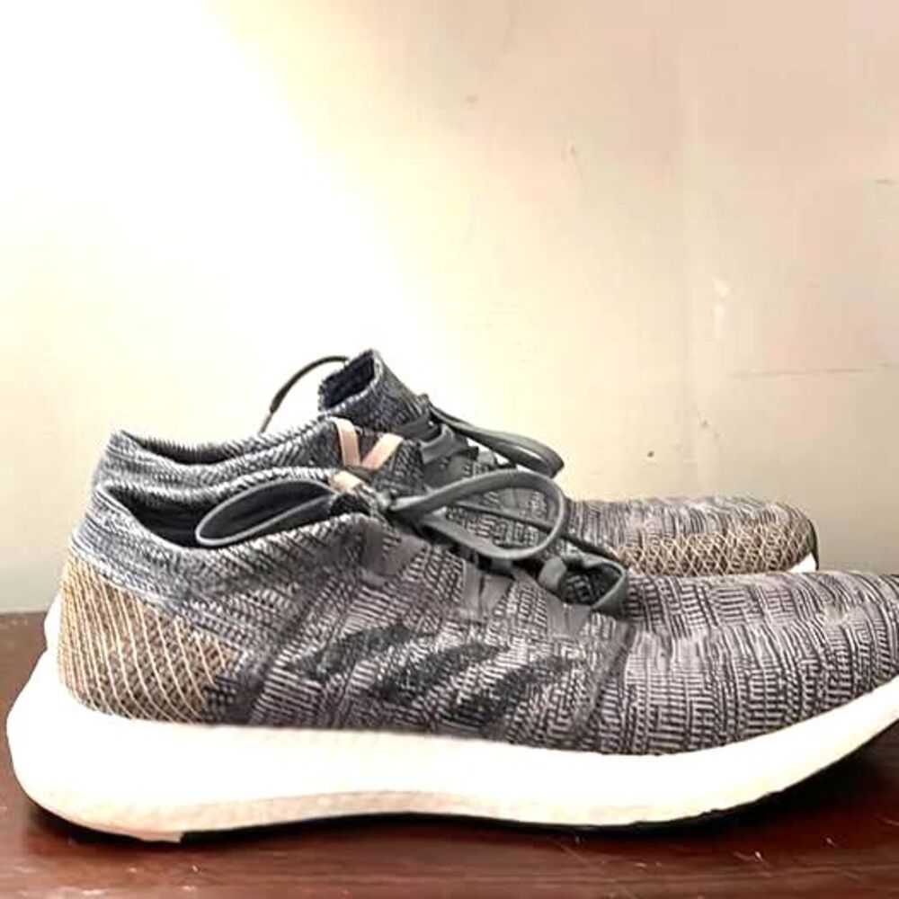 Adidas Pureboost All Terrain Running Shoes Grey Men's Size 11.5 US